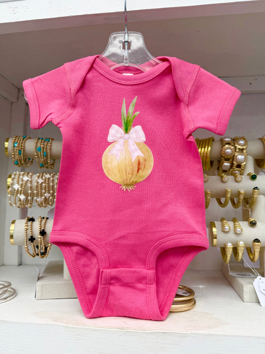 Girl’s Onion Onesie