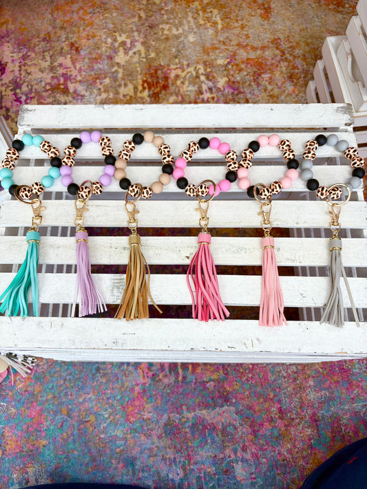 KK Leopard Wristlet
