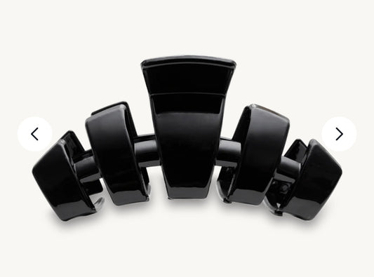 KK Classic Jet Black Large Claw Hair Clip