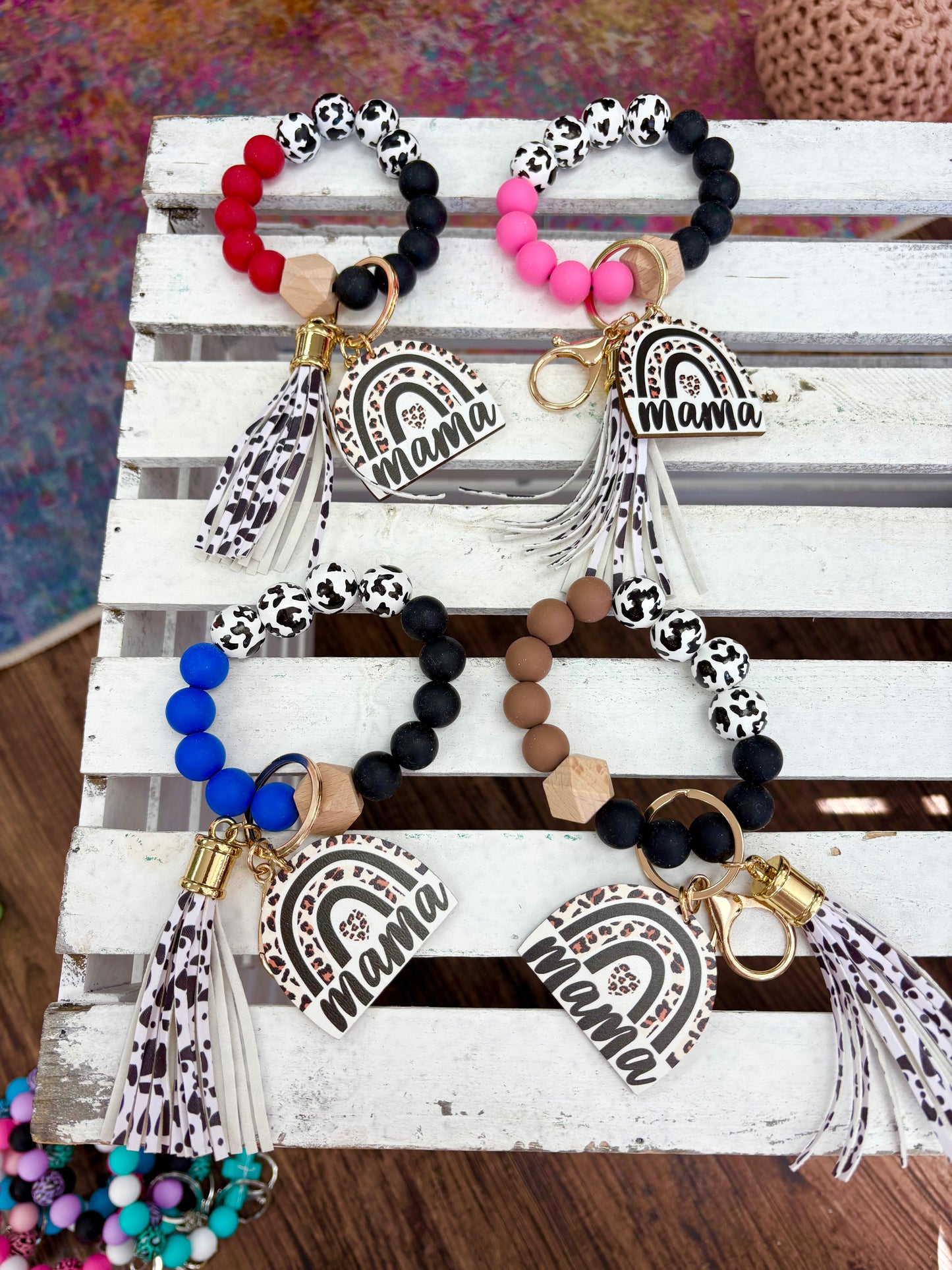 KK Cow Mama Wristlet