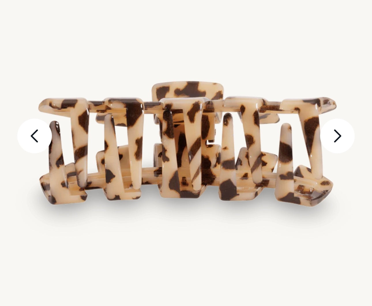 Classic Blonde Tortoise Large Claw Hair Clip