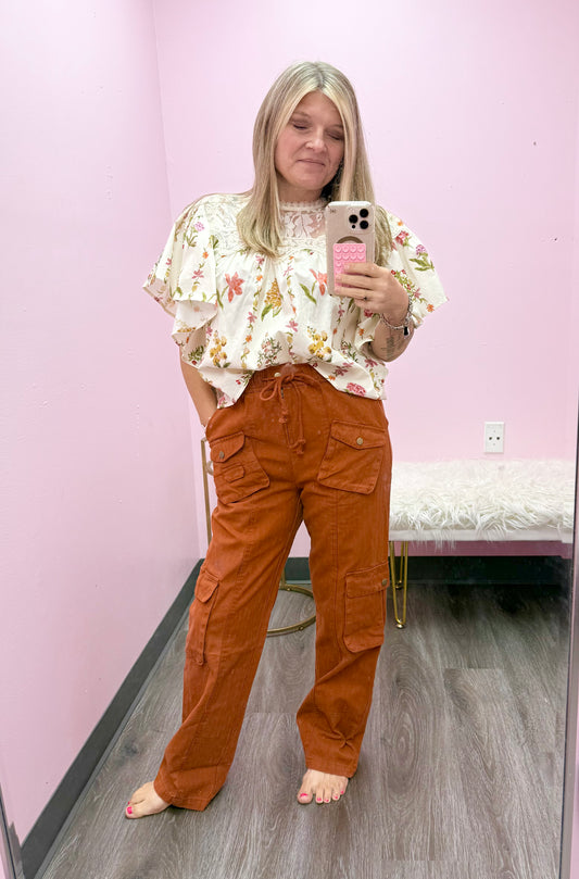 Women’s Rust Cargo Pants