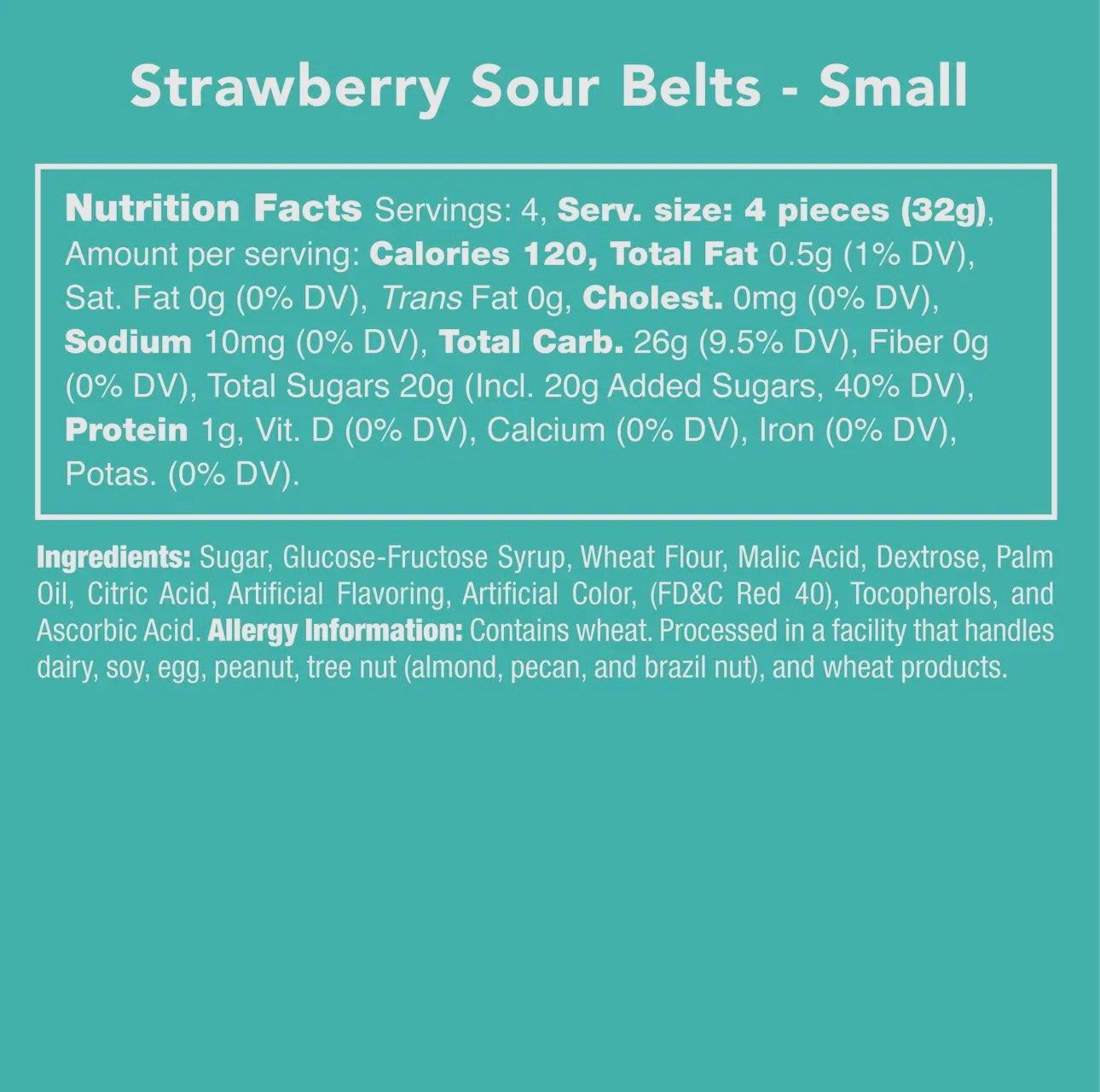 KK Strawberry Sour Belts