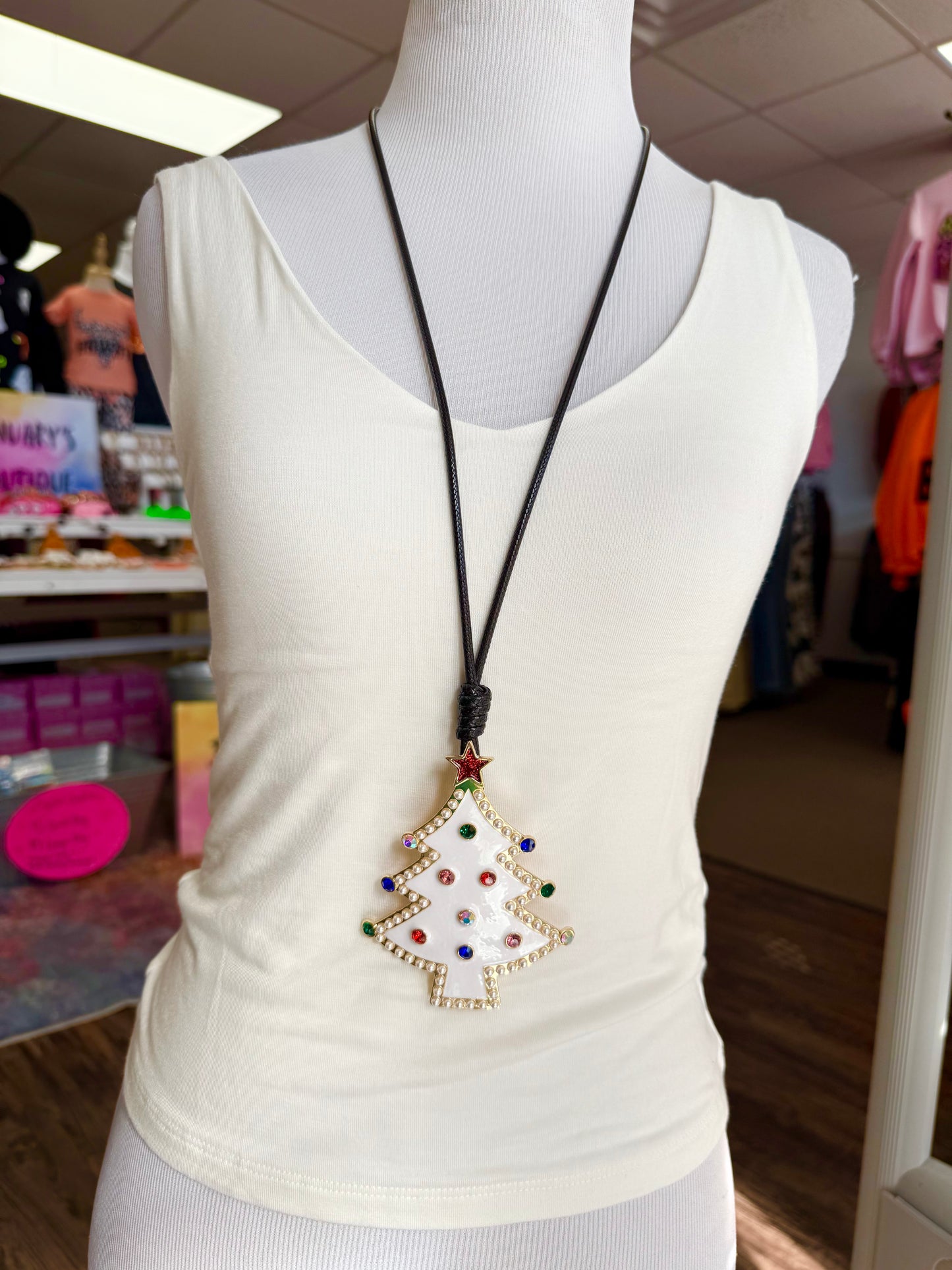 White Christmas Tree