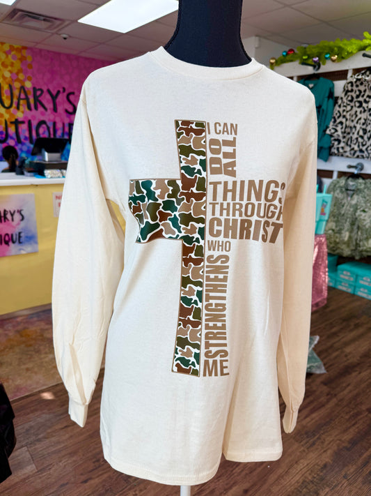 Gildan Camo Cross T-shirt