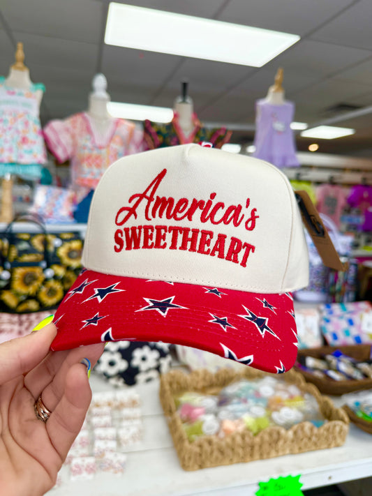America’s Sweetheart Red Hat