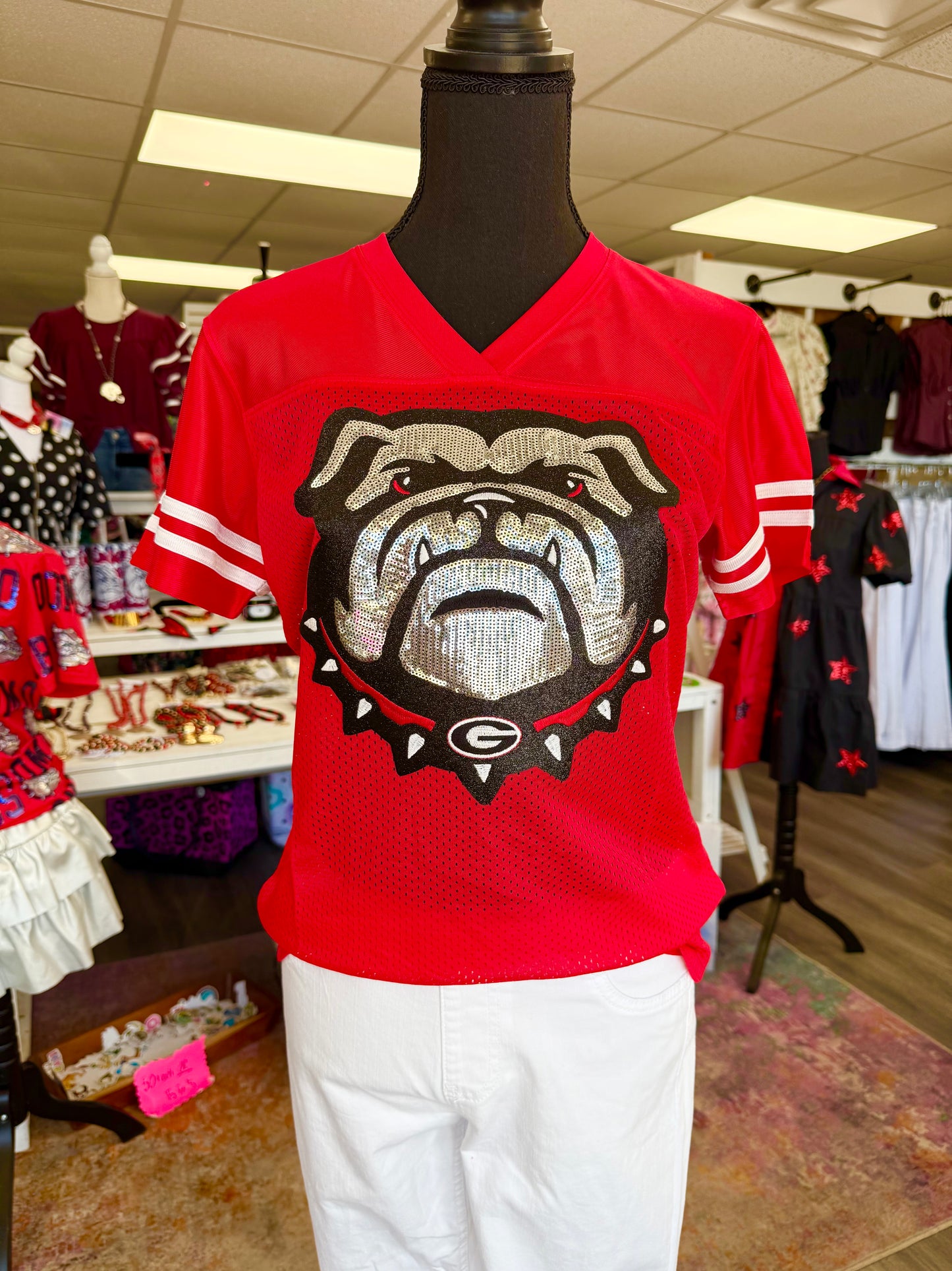 PREORDER! Women’s GA Bulldog Jersey