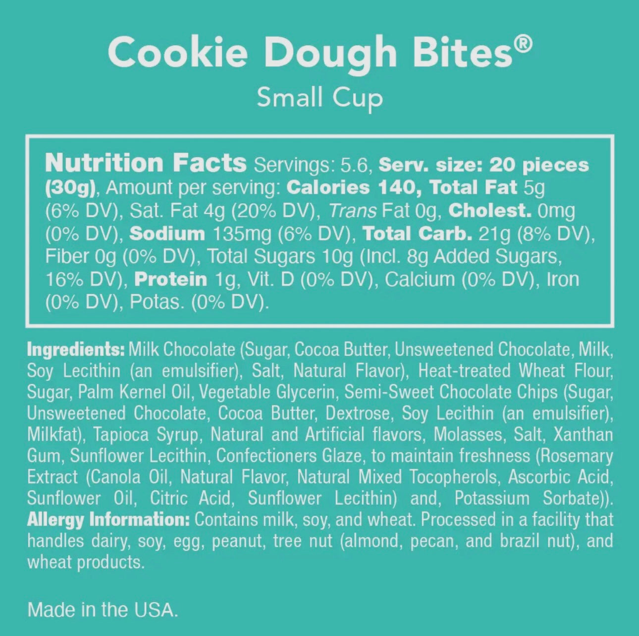 KK Cookie Dough Bites