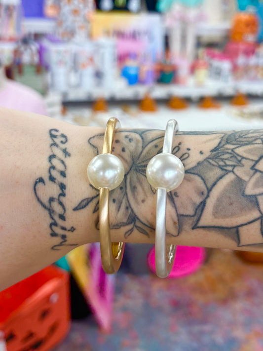 Matte Pearl Bangle