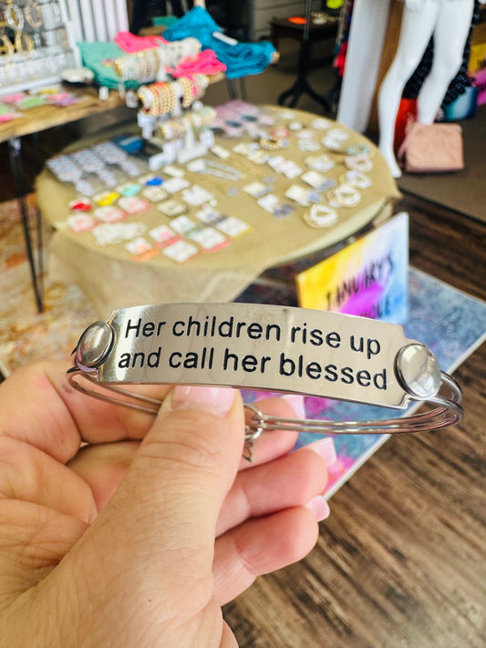 Her Children Rise Up Bangle