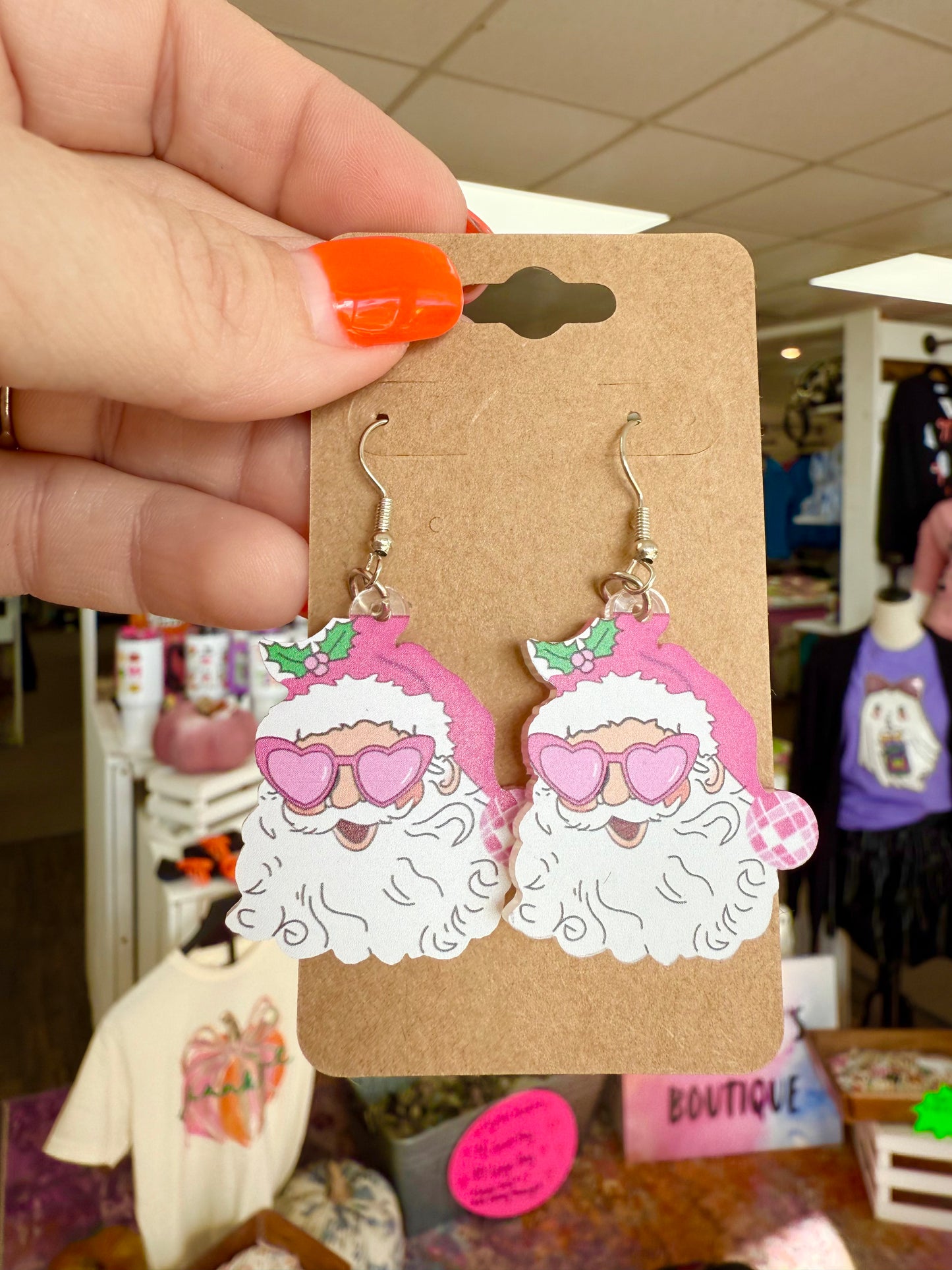 Cool Santa Earrings