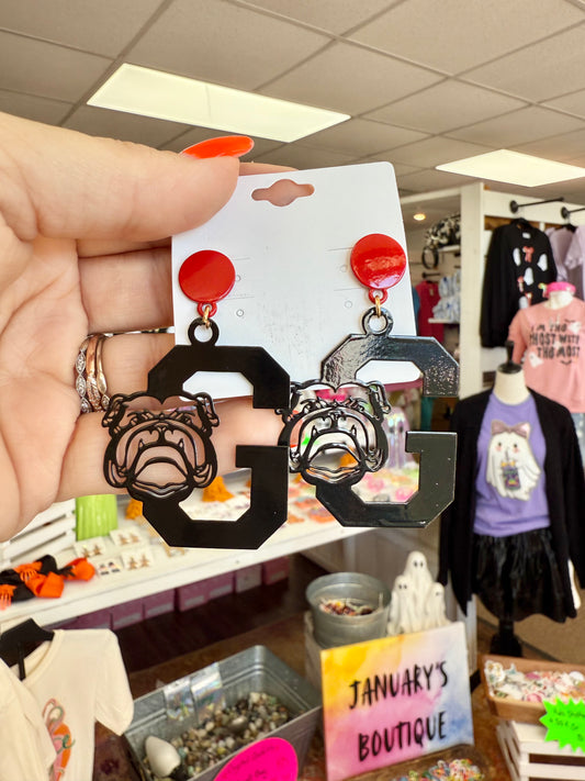 UGA G Earrings