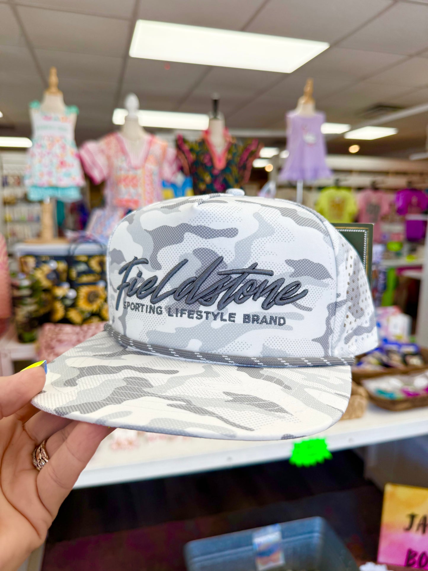 Men’s Snow Camo Performance Hat