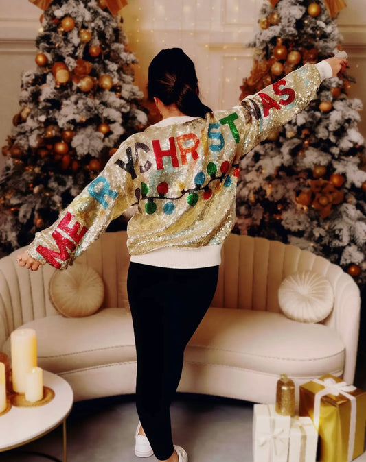 PREORDER Sequin CHRISTMAS Sweater