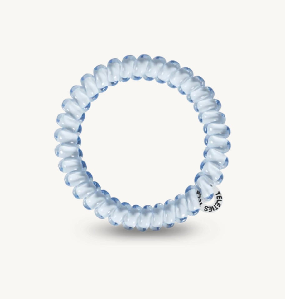 KK Washed Denim Small Hair Ties