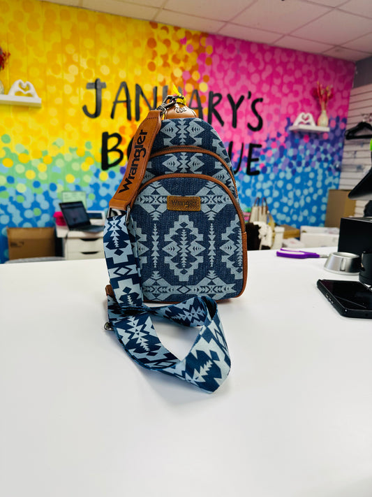 Wrangler Jean Messenger Bag