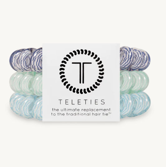 Totally Turquoise Large Hair Ties