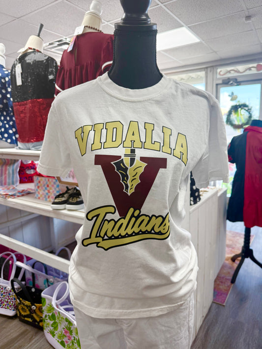 Unisex Youth Vidalia Indians T-shirt