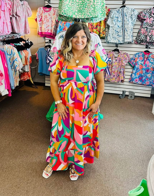 SC Women’s TCEC Geometric Dress