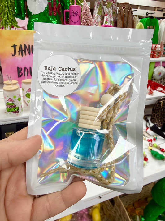 Baja Cactus Car Air Freshener