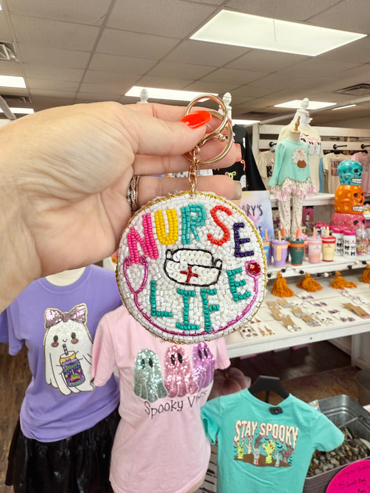 Nurse Life Keychain