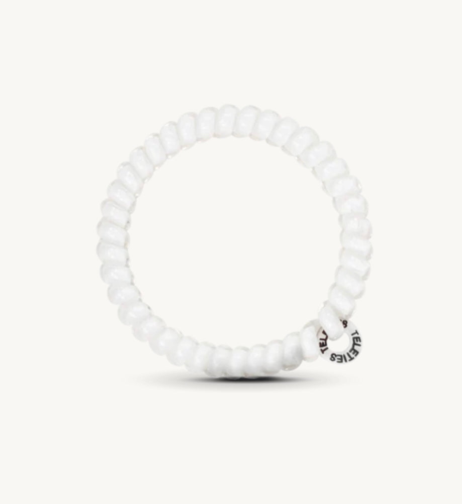 KK Coconut White Small Hair Ties