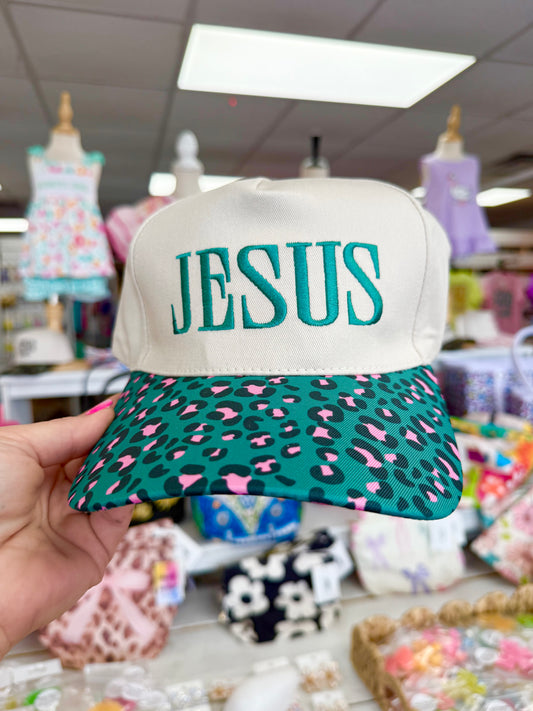 Women’s JESUS Cheetah Hat