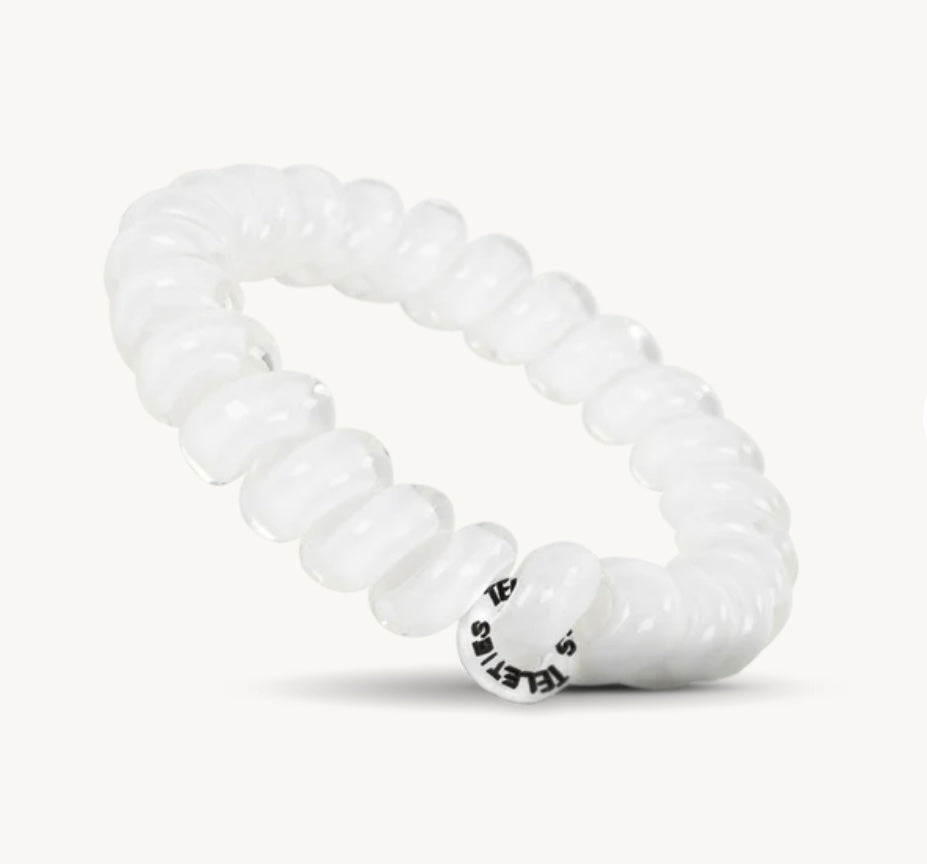 KK Coconut White Large Hair Ties