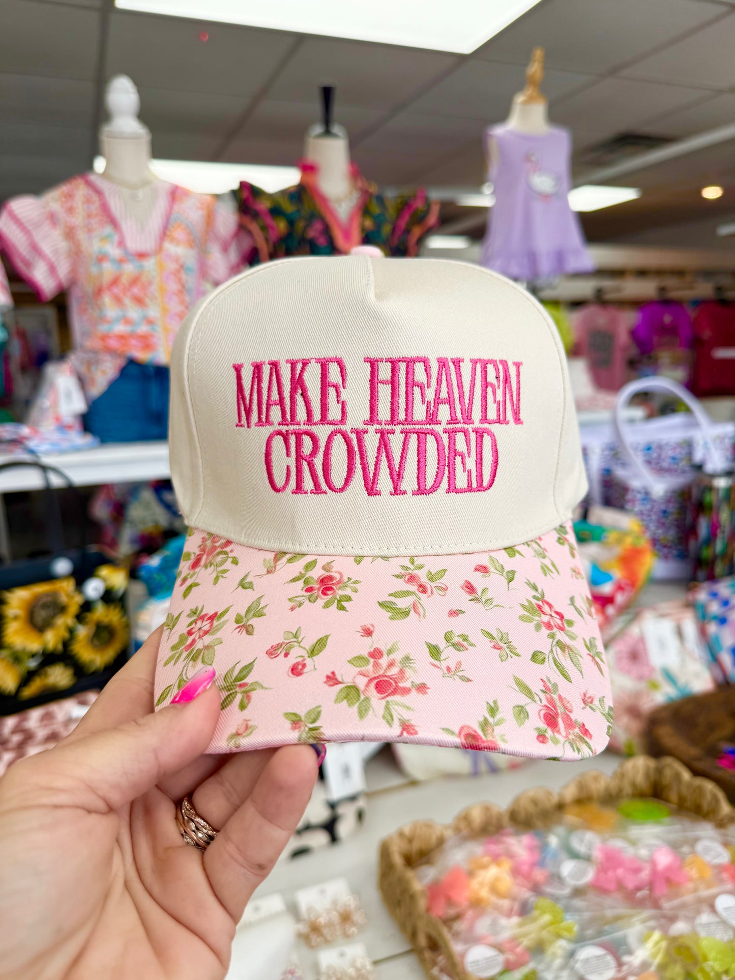 Women’s MAKE HEAVEN CROWDED Hat