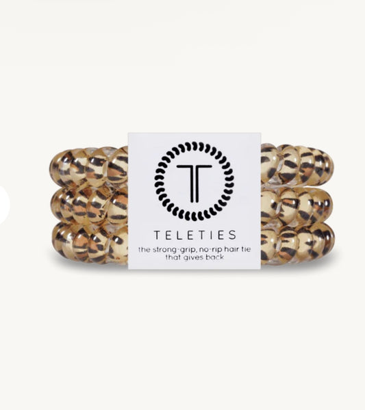 KK Leopard Small Hair Ties