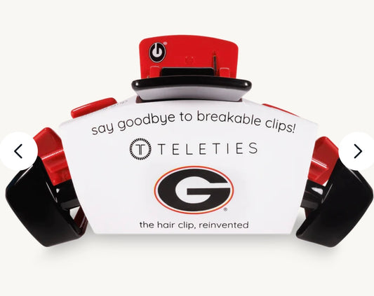 University of Georgia Large Claw Hair Clip