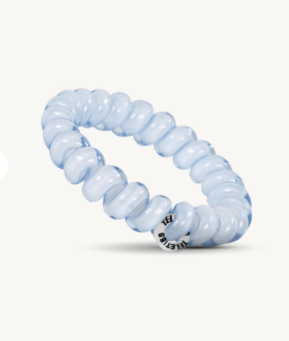 KK Washed Denim Large Hair Ties