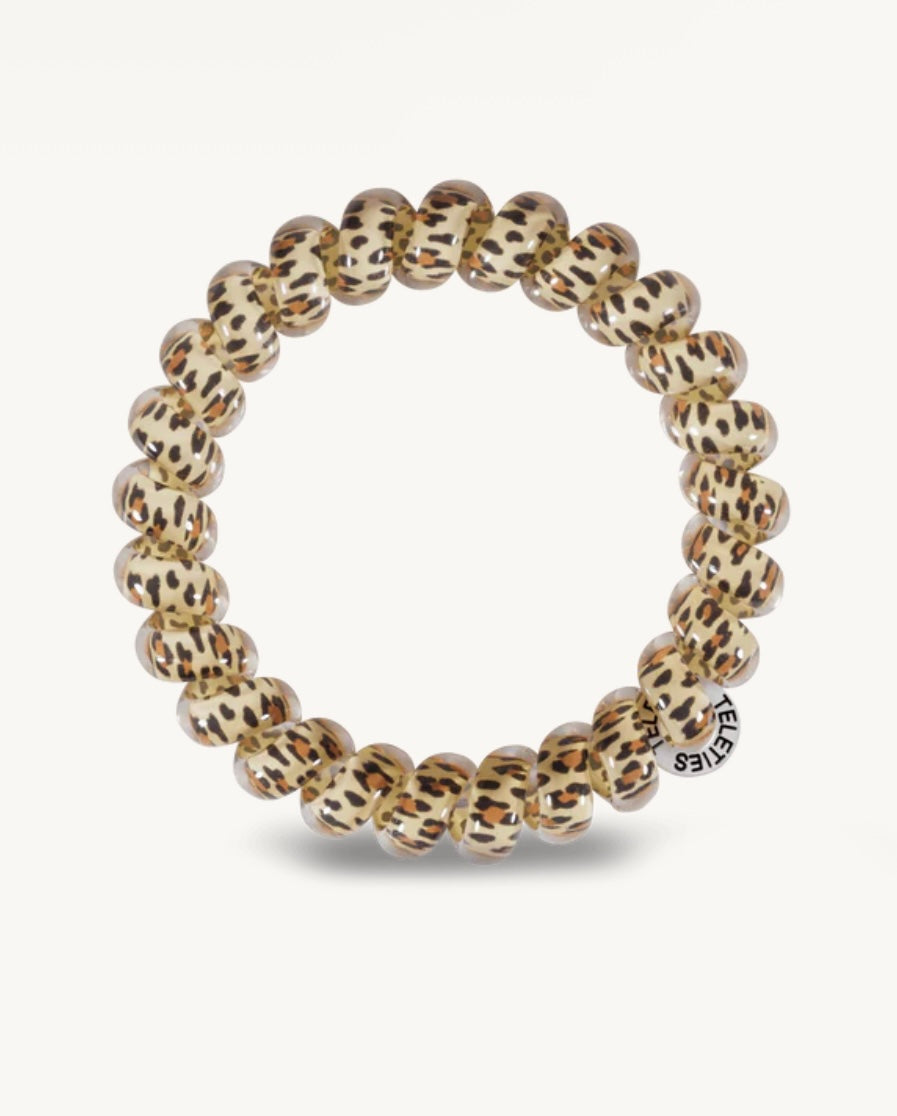 KK Leopard Large Hair Ties