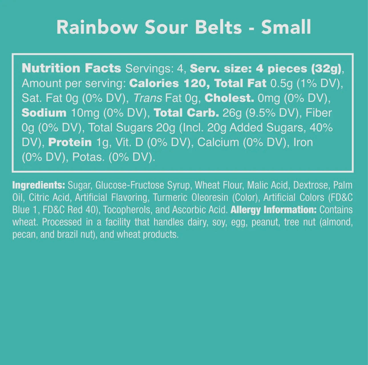 KK Rainbow Sour Belts