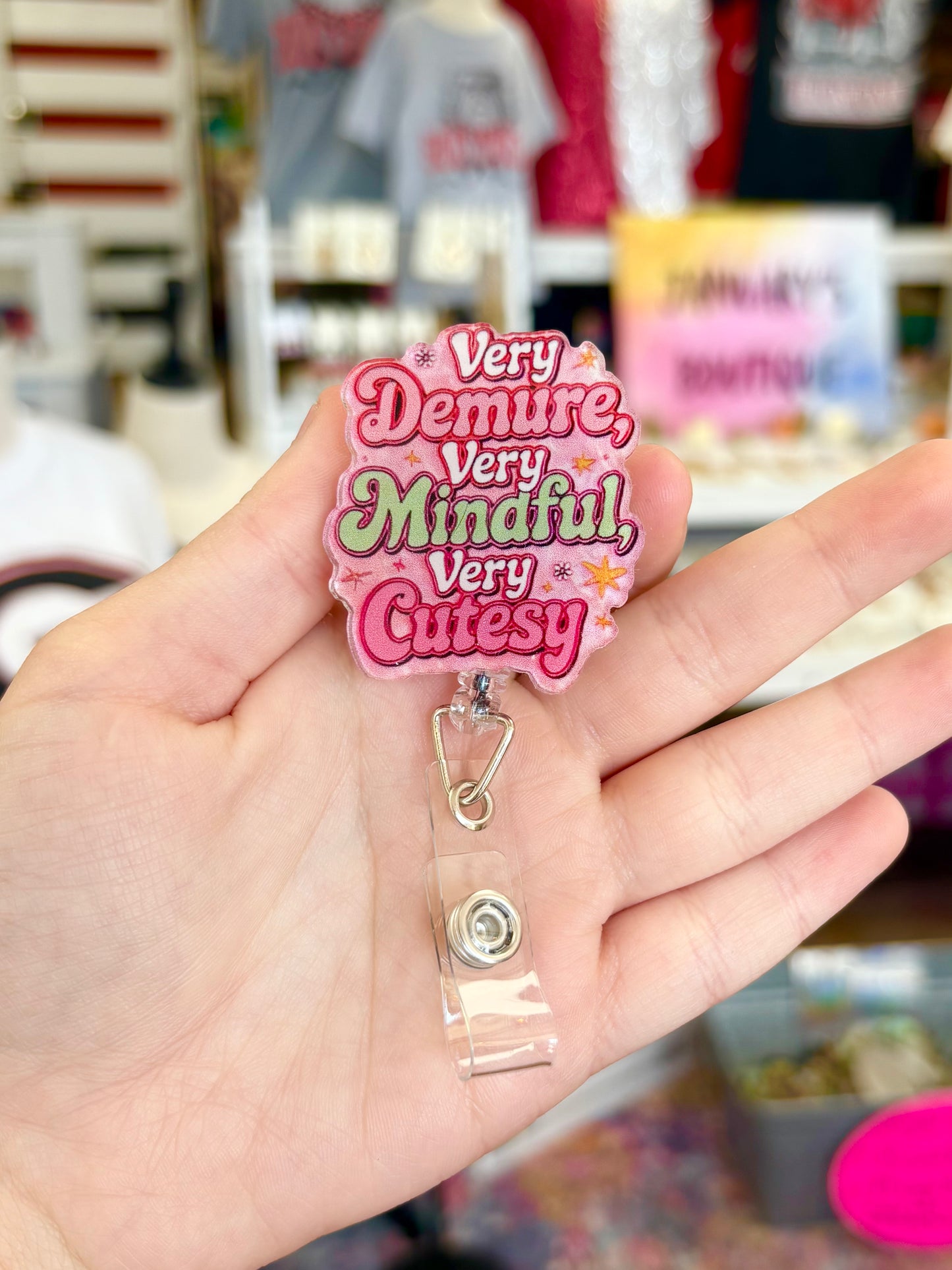 KK Demure, Mindful and Cutesy Badge Reel