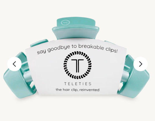 Classic Totally Turquoise Large Claw Hair Clip