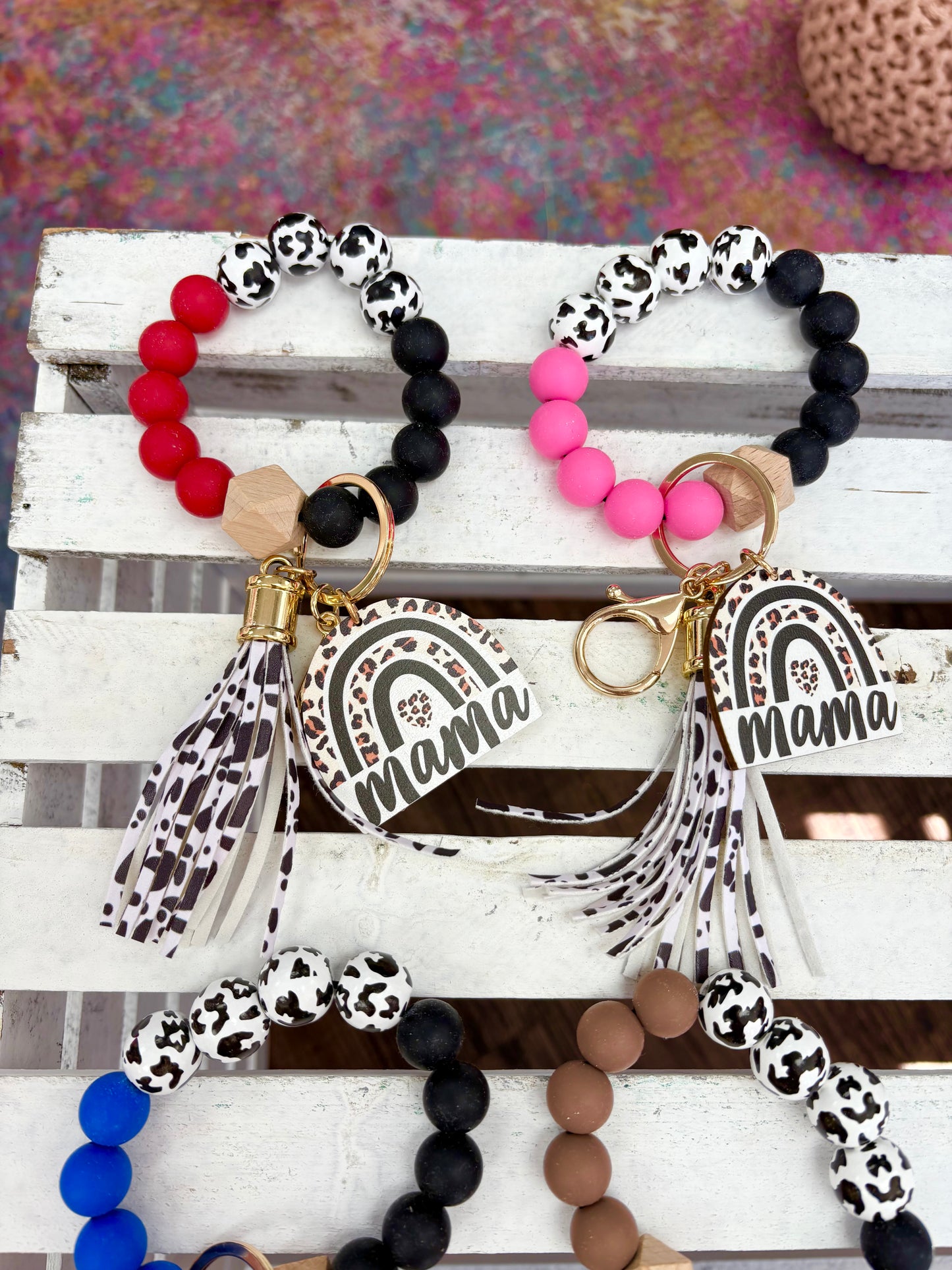 KK Cow Mama Wristlet