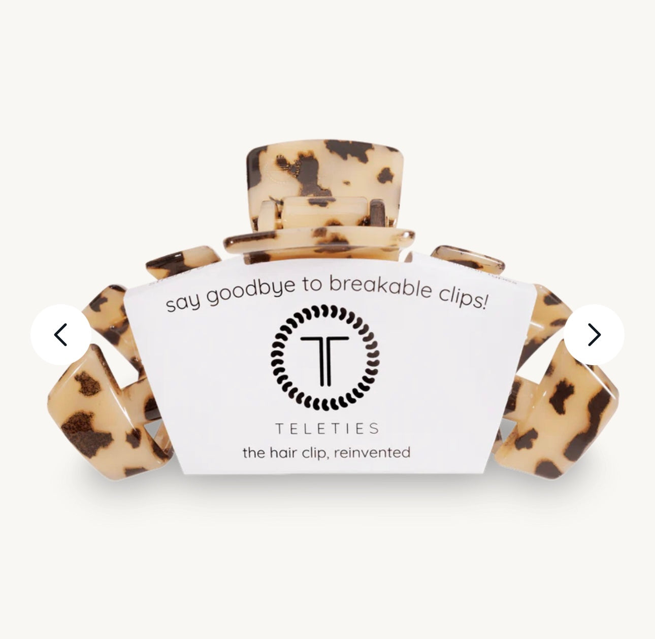 Classic Blonde Tortoise Large Claw Hair Clip