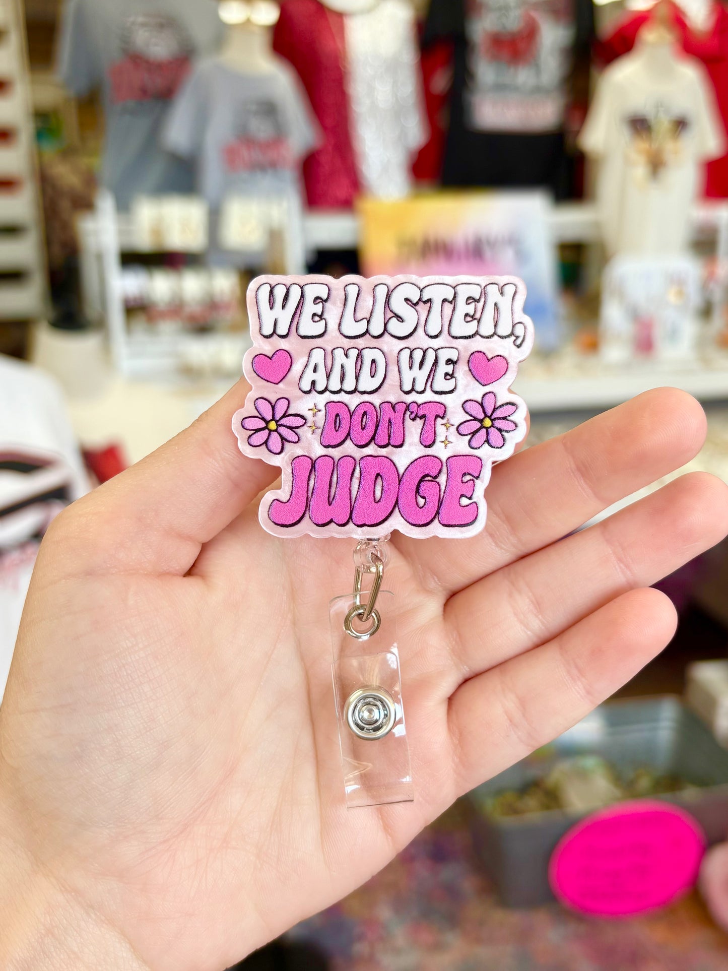 KK “We listen, And We Don’t Judge” Badge Reel