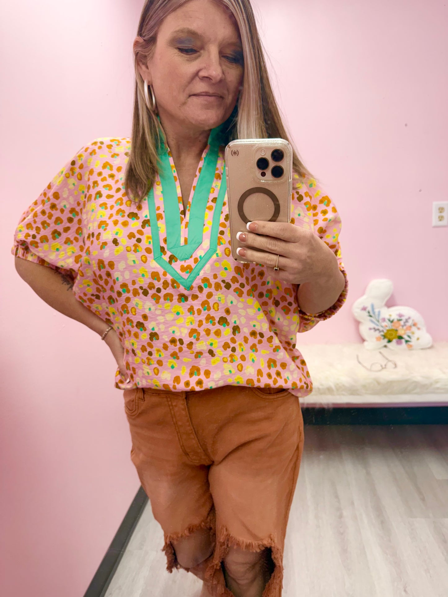 Women’s Entro Leopard Top