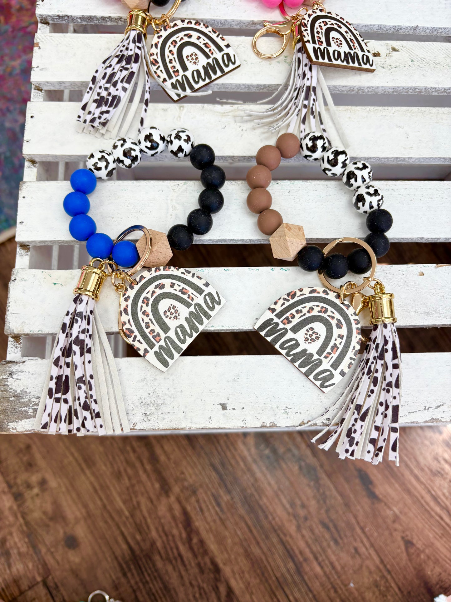 KK Cow Mama Wristlet