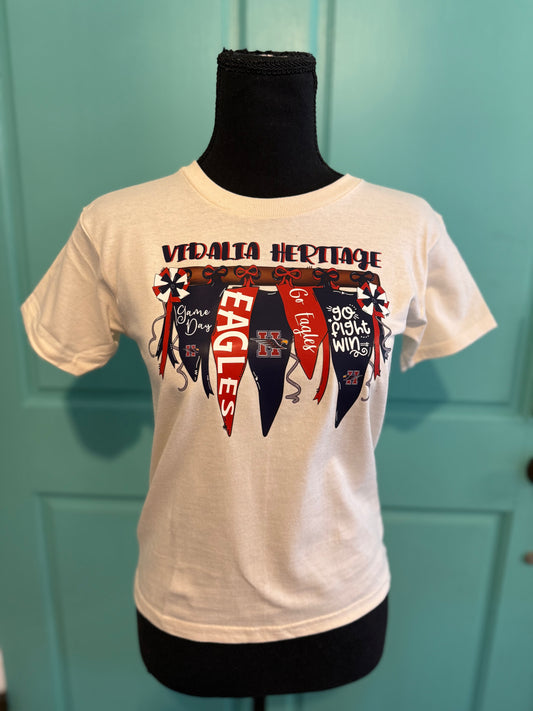 Girl’s Vidalia Heritage Flags T-shirt