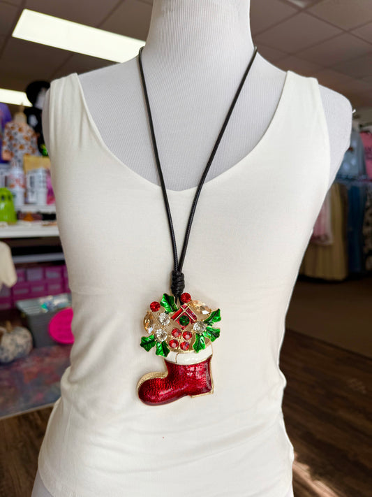 Stocking Necklace