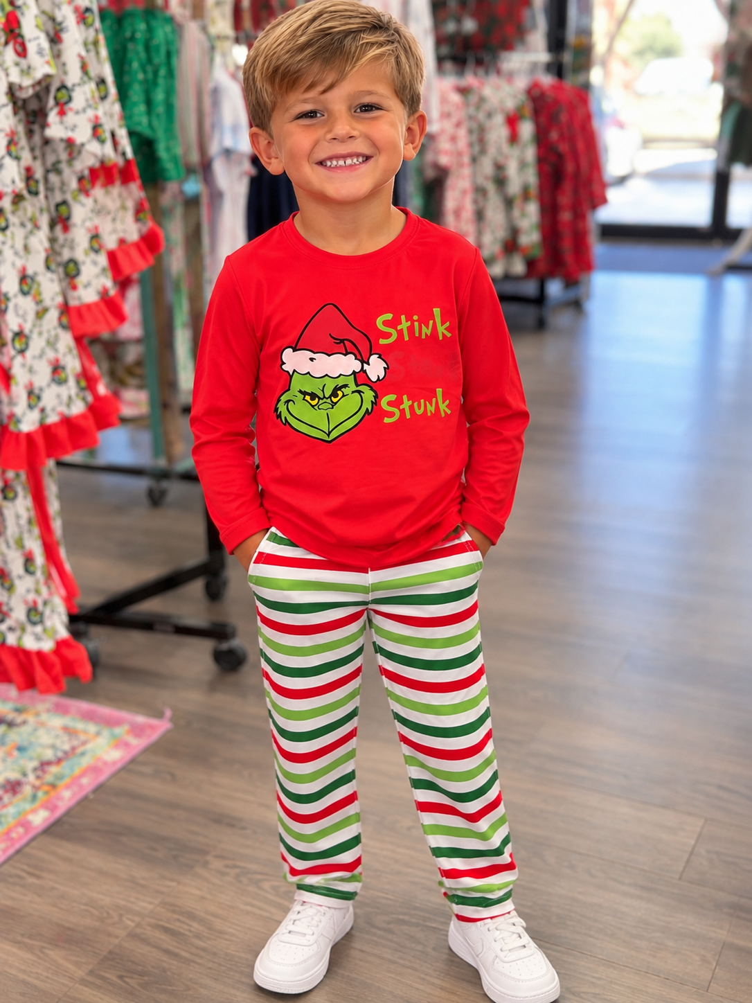 Boy’s STINK STANK STUNK Pant Set