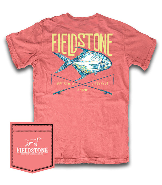 Men’s Fieldstone Pompano Logo T-shirt