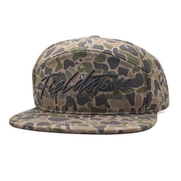 Men’s 7 Panel Backwoods Camo Hat