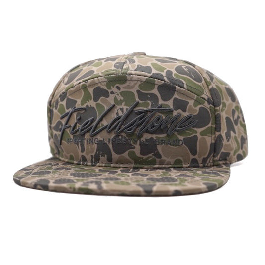 Men’s 7 Panel Backwoods Camo Hat