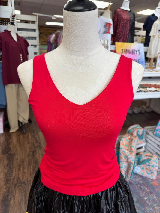 Women’s Ruby V-neck Tank Top