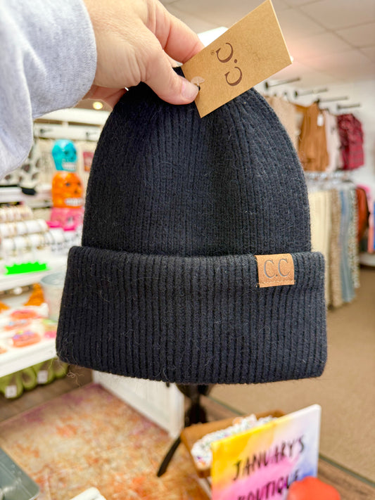 Black Beanie