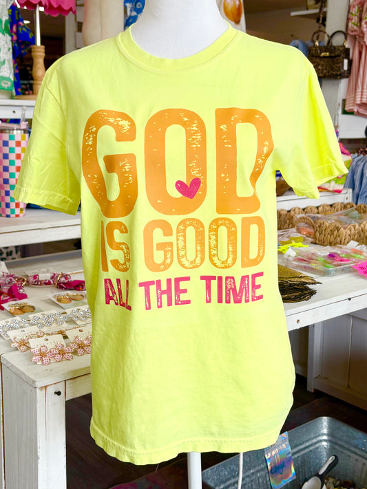 God Is Good All The Time CC T-shirt